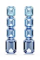 Náušnice Swarovski MILLENIA krystal Swarovski modrá 5696516