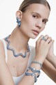 Кольцо Swarovski MILLENIA 5694142 голубой