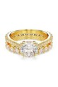 Перстень Swarovski STILLA 2-pack 2 шт золотий 5693509