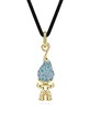 Swarovski naszyjnik GOOD LUCK TROLLS złoty 5691942