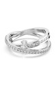 Prstýnek Swarovski HYPERBOLA krystal Swarovski stříbrná 5691228