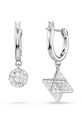 Náušnice Swarovski DEXTERA strieborná 5693194