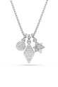 Swarovski colier DEXTERA Cristal Swarovski argintiu 5700288