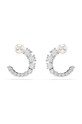 Swarovski cercei MATRIX zirconiu cubic argintiu 5692260