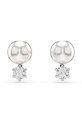 Swarovski cercei MATRIX Cristal Swarovski argintiu 5694225