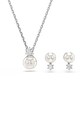 Swarovski naszyjnik i kolczyki MATRIX 2-pack srebrny 5689624