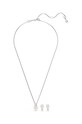Swarovski naszyjnik i kolczyki MATRIX 5689624 srebrny AW24
