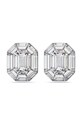 Клипсы Swarovski LUCENT кристалл Swarovski серебрянный 5698525