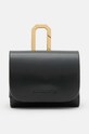 AllSaints custodia per airpods in pelle AIRPOD CASE nero W079XA