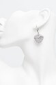 Doplnky Náušnice Guess JUBE04.495JW strieborná