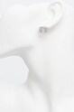 Σκουλαρίκια Guess JUBE04.511JW ασημί AW24