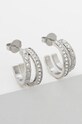 Σκουλαρίκια Guess ασημί JUBE04.587JW