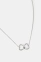 Guess naszyjnik JUBN04.616JW srebrny AW24
