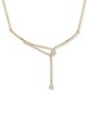Ланцюжок Dkny циркон золотий 04N00272