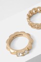 Δαχτυλίδι AllSaints 2-pack 489294BRS711 χρυσαφί AW24