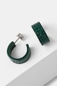 MM6 Maison Margiela kolczyki zielony SM7VG0082.P6469