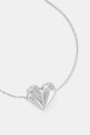 Strieborný náramok Guess JSBB04.430JW strieborná AW24