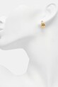Srebrne naušnice Guess JSBE04.410JW zlatna AW24