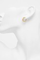 Аксессуары Серебряные серьги Guess JSBE04.432JW золотой