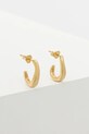 Srebrne naušnice Guess zlatna JSBE04.441JW