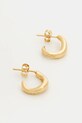 Srebrne naušnice Guess JSBE04.441JW zlatna AW24
