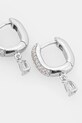Срібні сережки Guess JSBE04.510JW срібний AW24