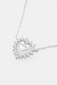 Срібне кольє Guess JSBN04.459JW срібний AW24