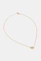 Srebrna ogrlica Guess zlatna JSBN04.554JW