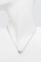 Срібне кольє Guess JSBN04.558JW срібний AW24