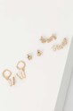 Сережки Aldo FLUTTERLOVE 3-pack 3 шт золотий FLUTTERLOVE.972