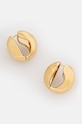 Coperni kolczyki Logo Earrings złoty COPBI04725