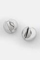 Сережки Coperni Logo Earrings серебрянный COPBI04725