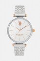 Ρολόι U.S. Polo Assn. ELEONOR ασημί USP8165ST