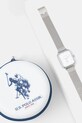 Годинник U.S. Polo Assn. SYLVIE USP8332ST срібний AW24