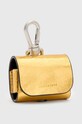 AllSaints etui na airpod AIRPOD CASE złoty W314XB