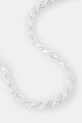 Stříbrný náramek HATTON LABS Twisted Rope Bracelet M HL.W4.351.SL stříbrná AW24