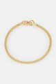 Позолочений браслет HATTON LABS Round Curb Bracelet M срібло золотий HL.W4.353.GL