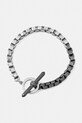 Narukvica AllSaints srebrna 501564TWO007