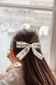 Dječja ukosnica za kosu Konges Sløjd RIBBON BOWIE HAIR CLIP bijela KS101646
