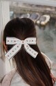 Dječja ukosnica za kosu Konges Sløjd RIBBON BOWIE HAIR CLIP KS101646 bijela