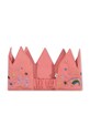 Dječja rođendanska kruna Konges Sløjd BIRTHDAY CROWN GLITTER KS101902.G roza AW24