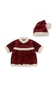 Konges Sløjd ubranko dla lalek DOLL CHRISTMAS DRESS GRS KS101947 czerwony AW24