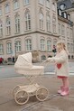 Καροτσάκι για κούκλες Konges Sløjd DOLL PRAM μπεζ KS101954