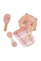 Σετ μουσικών οργάνων Konges Sløjd WOODEN MUSIC SETS FSC KS102148.G ροζ AW24
