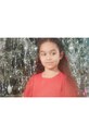 Konges Sløjd gumki do włosów 2 PACK CHERRY BOW HAIR CLIPS 2-pack KS101850