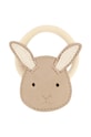 Detská gumička Donsje Josy Classic Hair Tie Bunny 6008002. béžová AW24
