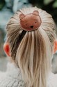 Donsje spinka do włosów dziecięca Josy Classic Hairclip Bear brązowy 6009001.
