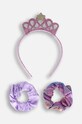 Sada detských ozdôb do vlasov Coccodrillo 3-pak fialová ZC4311601PBJ