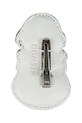 Detská sponka Donsje Wonda Hairclip Snowman 6024603 biela AW24