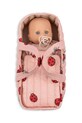 Panenka s nosítkem Konges Sløjd BONNIE DOLL GIFT SET růžová KS102210